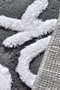 Mijölnir Juego de alfombras de baño acrílicas Grey
